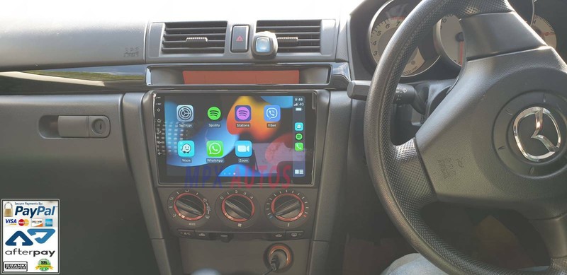9INCH HEAD UNIT MAZDA 3 2004 BLUETOOTH 